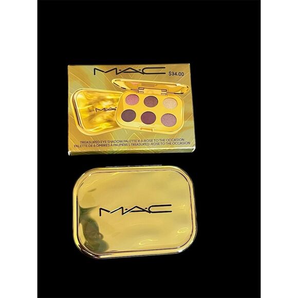 MAC Treasured Eyeshadow Palette x6 Rose To The Occasion Limited Edition - Picture 16 of 16